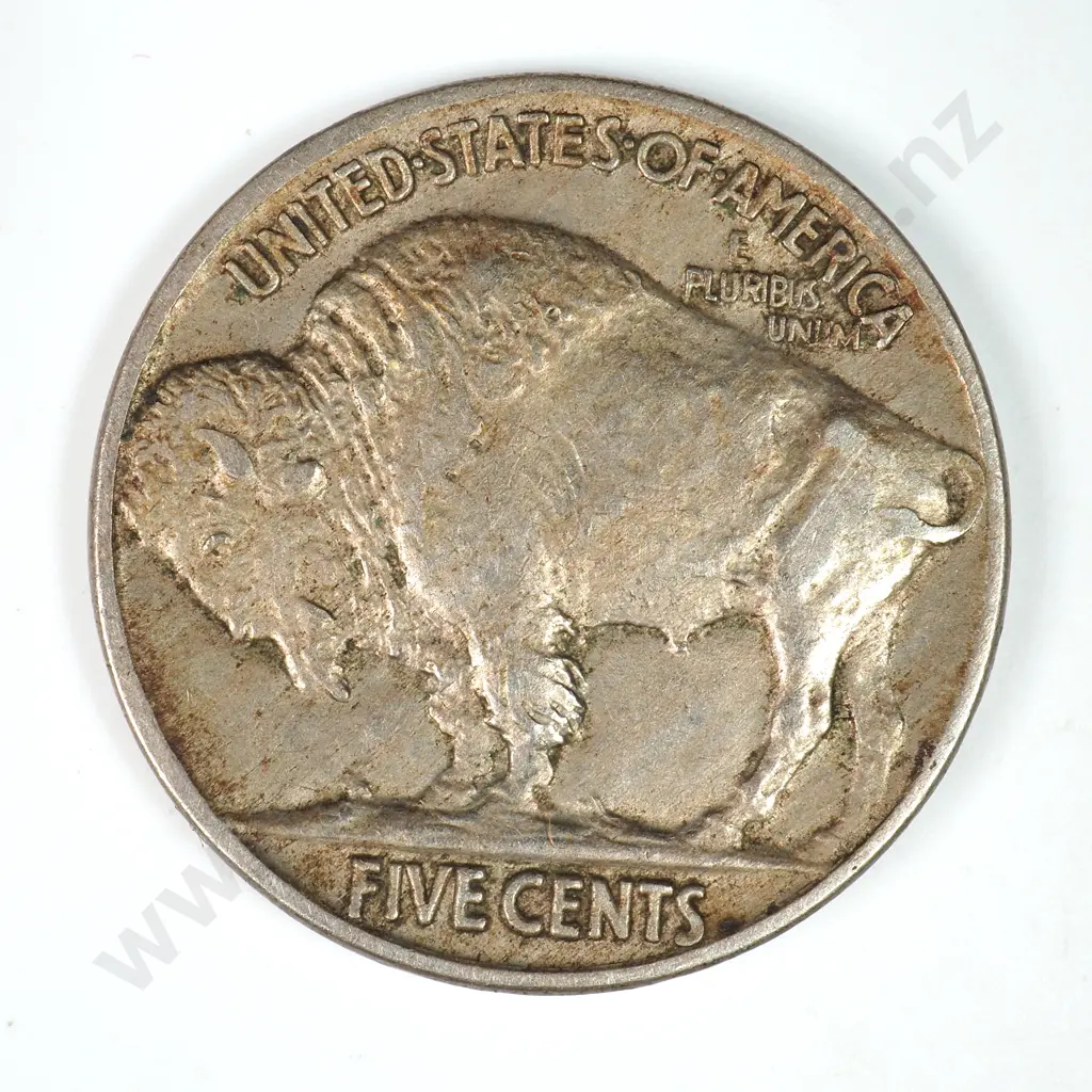 Buffalo Nickel: 1915 - Extremely Fine. C.V USD $30 ( NZD 50 ) Image 1++