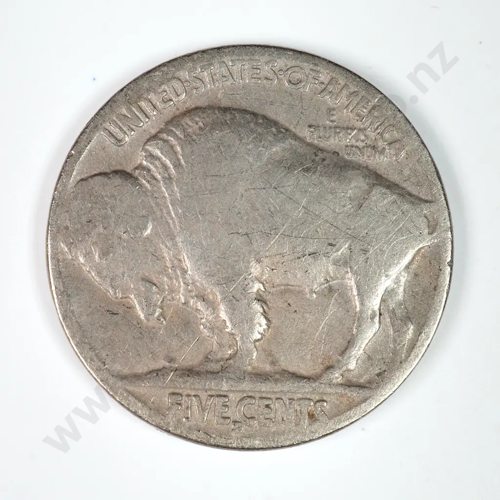 Buffalo Nickel: 1915 D - Good. C.V USD $34 ( NZD 60 ) Image 1++