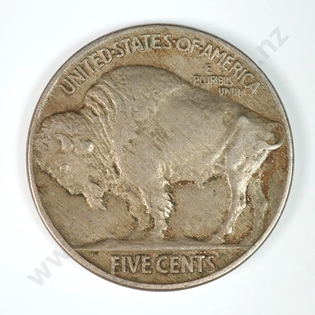 Buffalo Nickel: 1916 - Extremely Fine. C.V USD $19 ( NZD 35 ) Image 1++