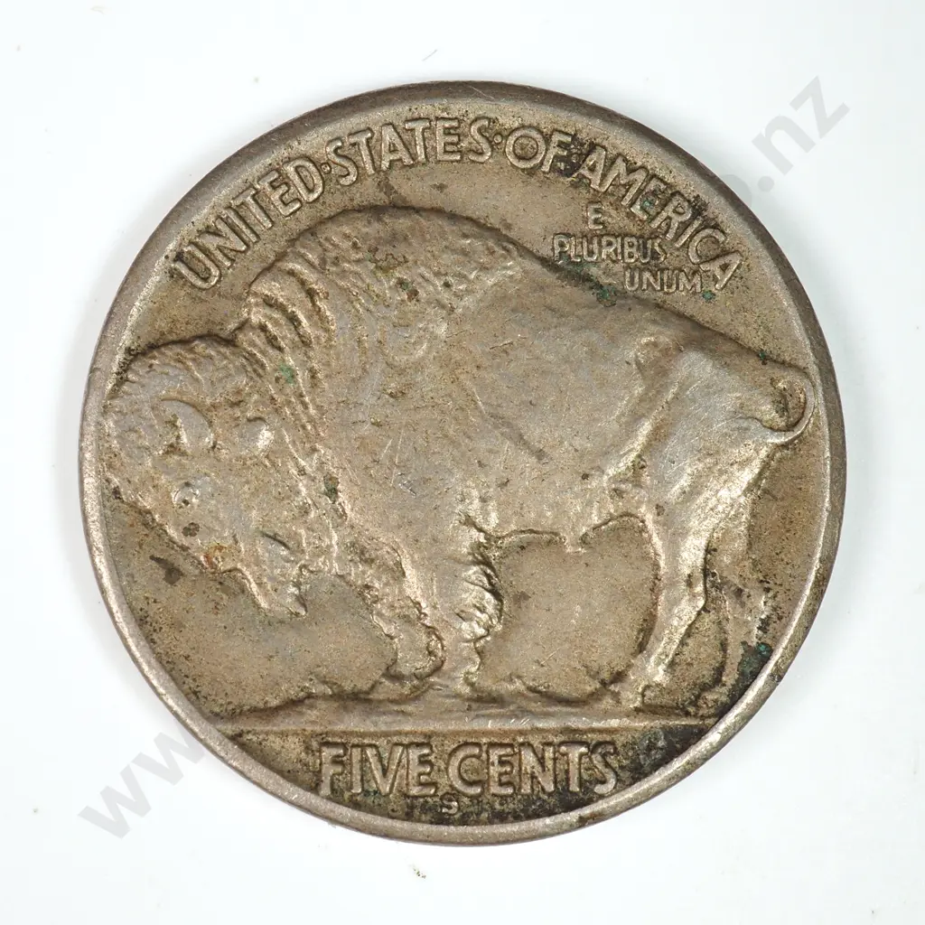 Buffalo Nickel: 1917 S - Extremely Fine. C.V USD $249 ( NZD 430 ) Image 1++