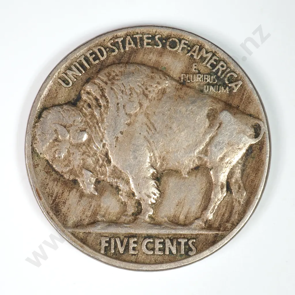 Buffalo Nickel: 1924 - Extremely Fine. C.V USD $30 ( NZD $50 ) Image 1++