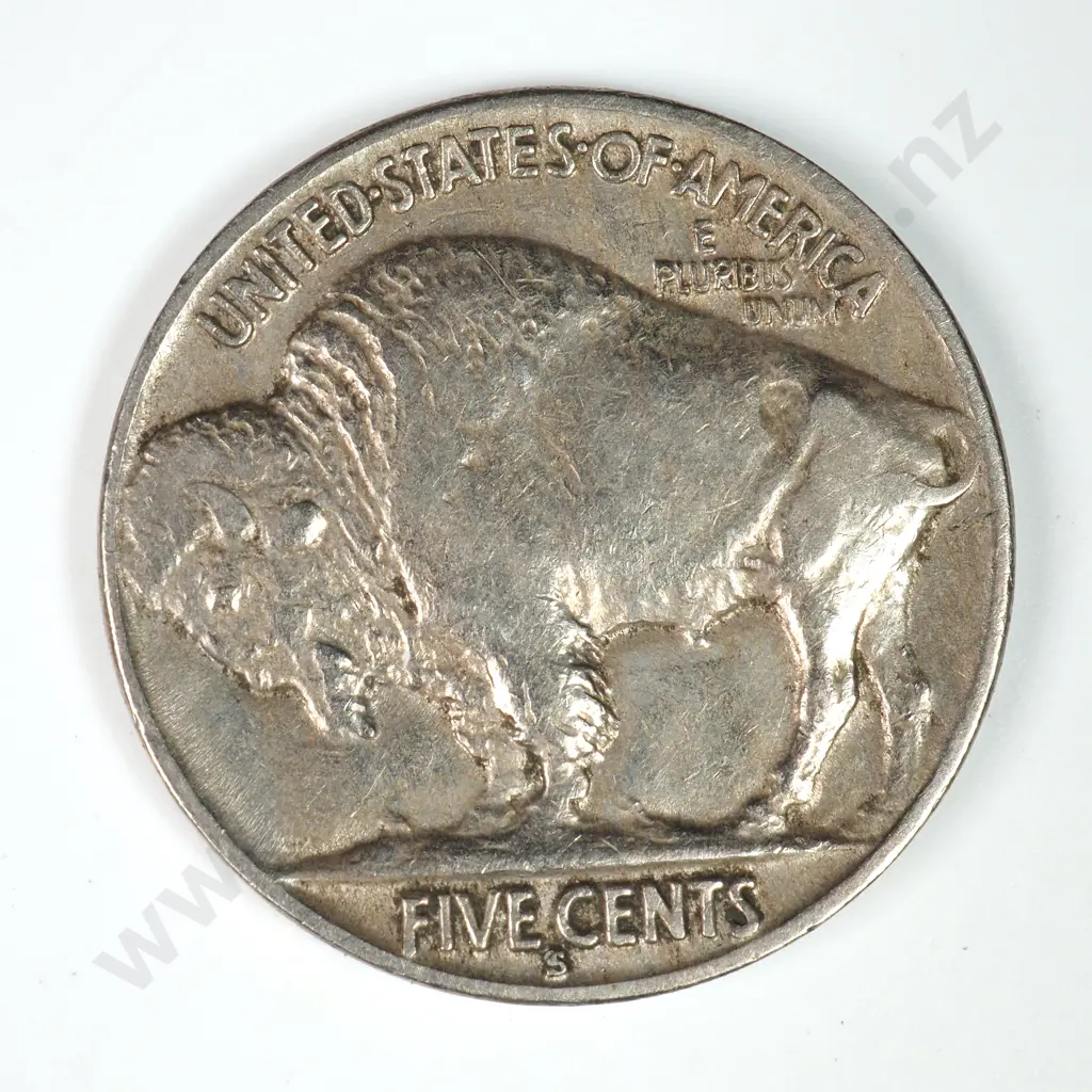 Buffalo Nickel: 1931 S - Extremely Fine. C.V USD $50 ( NZD $85 ) Image 1++