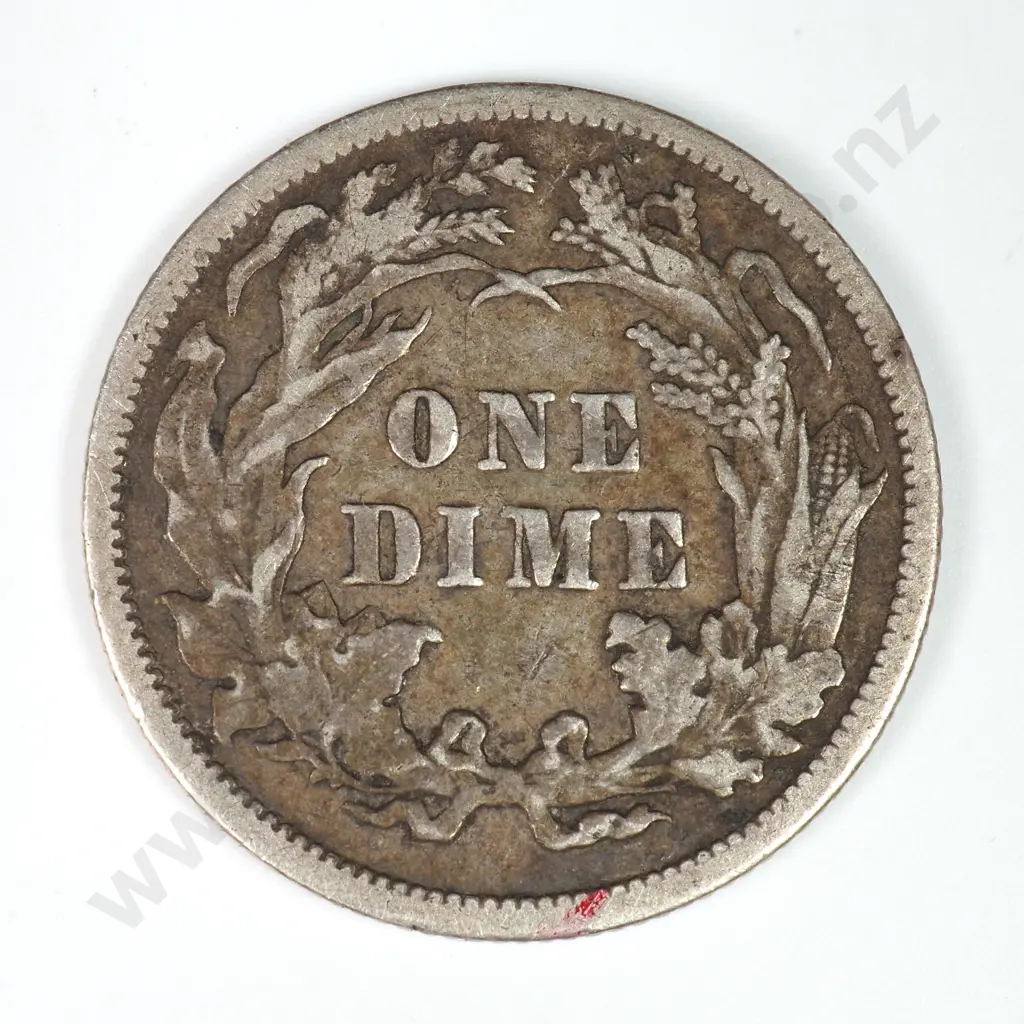Dime - Capped Bust & Seated Liberty: 1885 - Extremely Fine. C.V USD $47 ( NZD $80 ) Image 1++