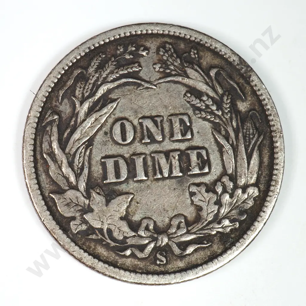 Barber Dime: 1898 S - Very Fine. C.V USD $77 ( NZD $135 ) Image 1++