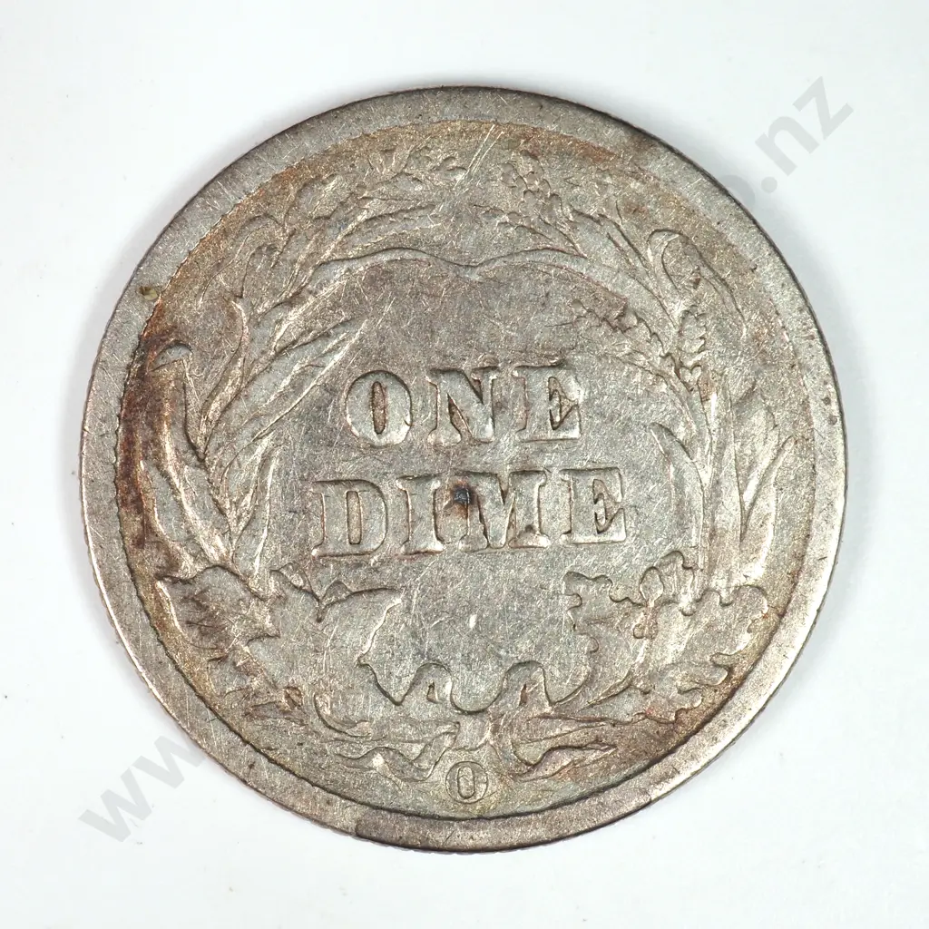 Barber Dime: 1902 O - Fine. C.V USD $33 ( NZD $55 ) Image 1++