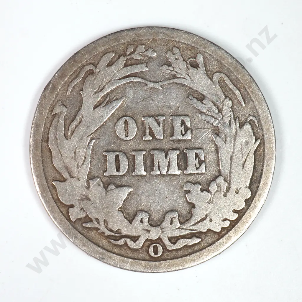 Barber Dime: 1906 O - Very Good. C.V USD $33 ( NZD $55 ) Image 1++