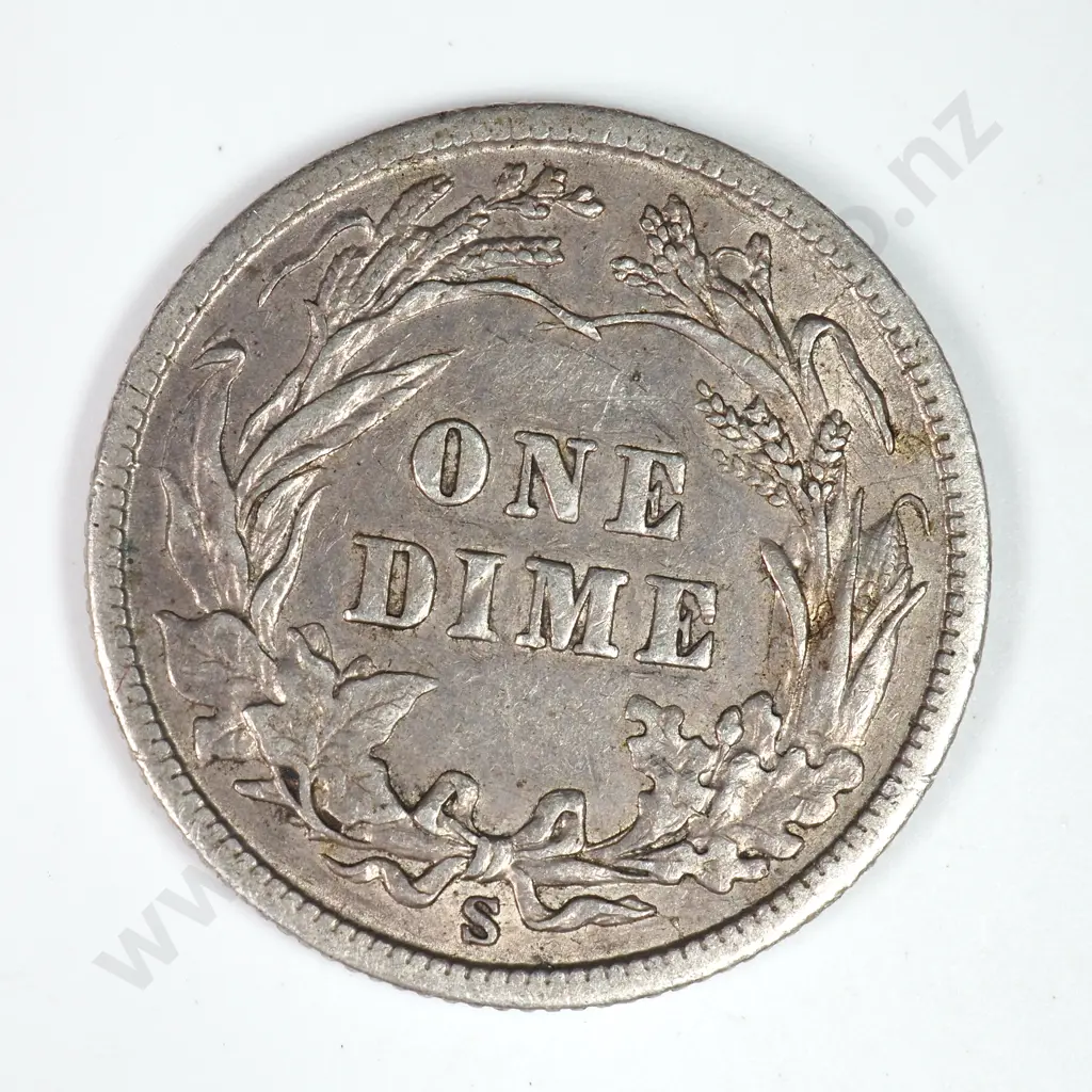 Barber Dime: 1906 S - Extremely Fine. C.V USD $91 ( NZD $160 ) Image 1++