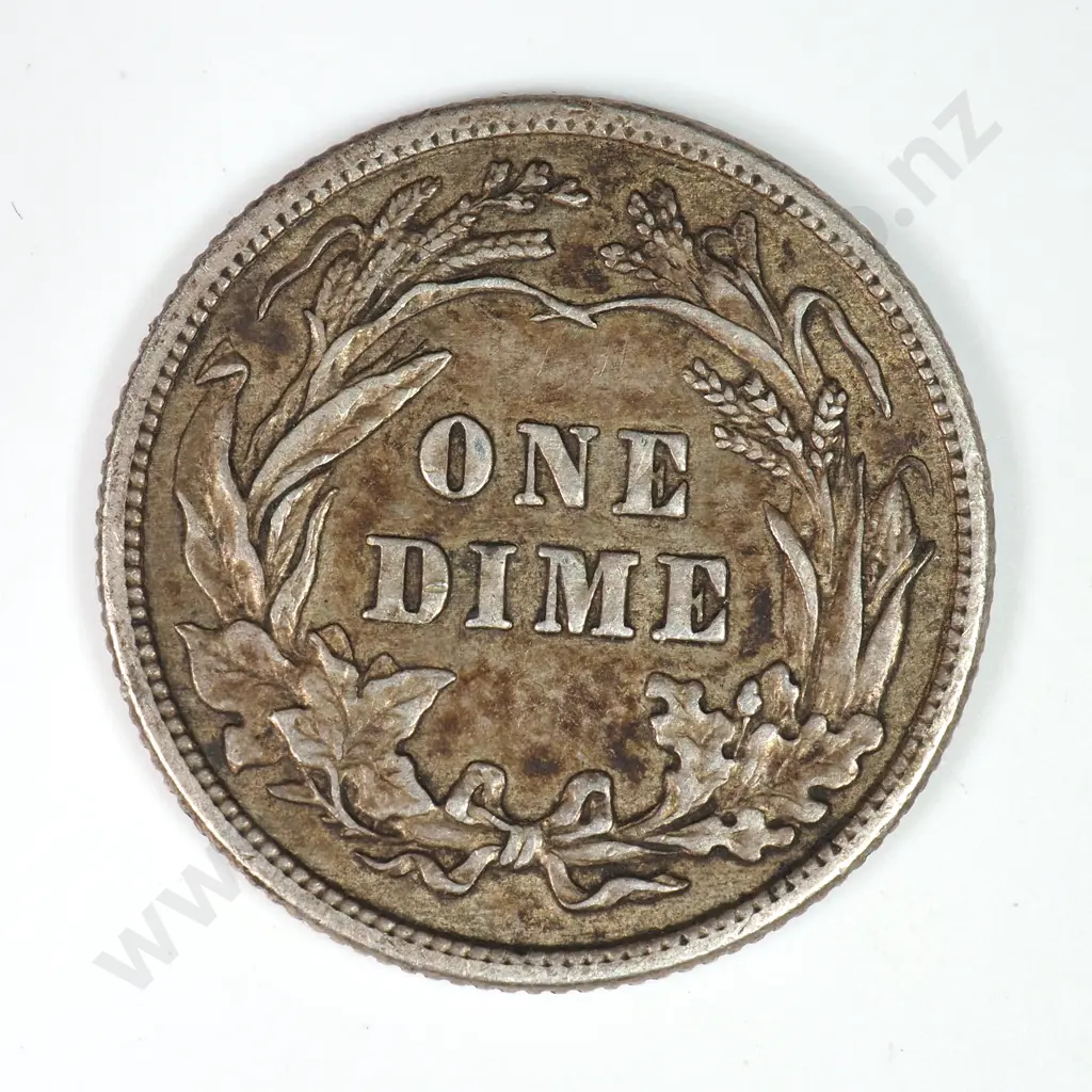 Barber Dime: 1911 - Very Fine. C.V USD $23 ( NZD $40 ) Image 1++
