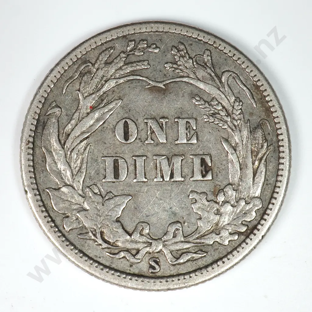 Barber Dime: 1914 S - Extremely Fine. C.V USD $65 ( NZD $110 ) Image 1++