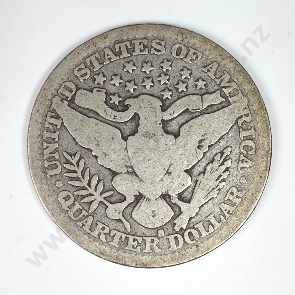 Barber Quarter Dollar: 1903 S - Very Good. C.V USD $40 ( NZD $70 ) Image 1++