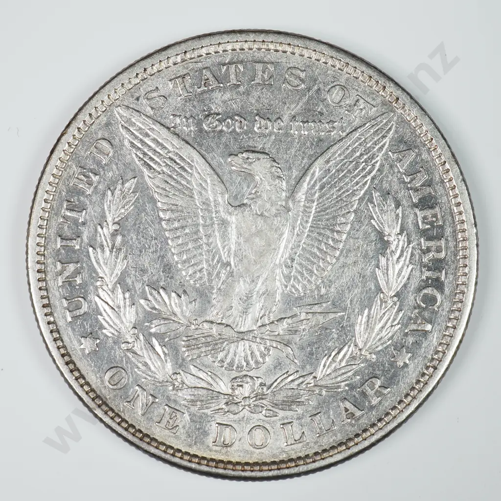 Morgan Dollar: 1878, 8 Tail Feathers - Extremely Fine. C.V USD $166 ( NZD $290 ) Image 1++