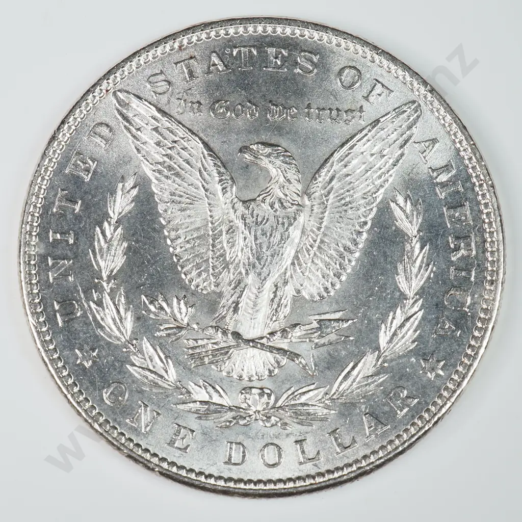 Morgan Dollar: 1882 - MS60 C.V USD $124 ( NZD $215 ) MS65 C.V USD $541 ( NZD $940 ) Image 1++