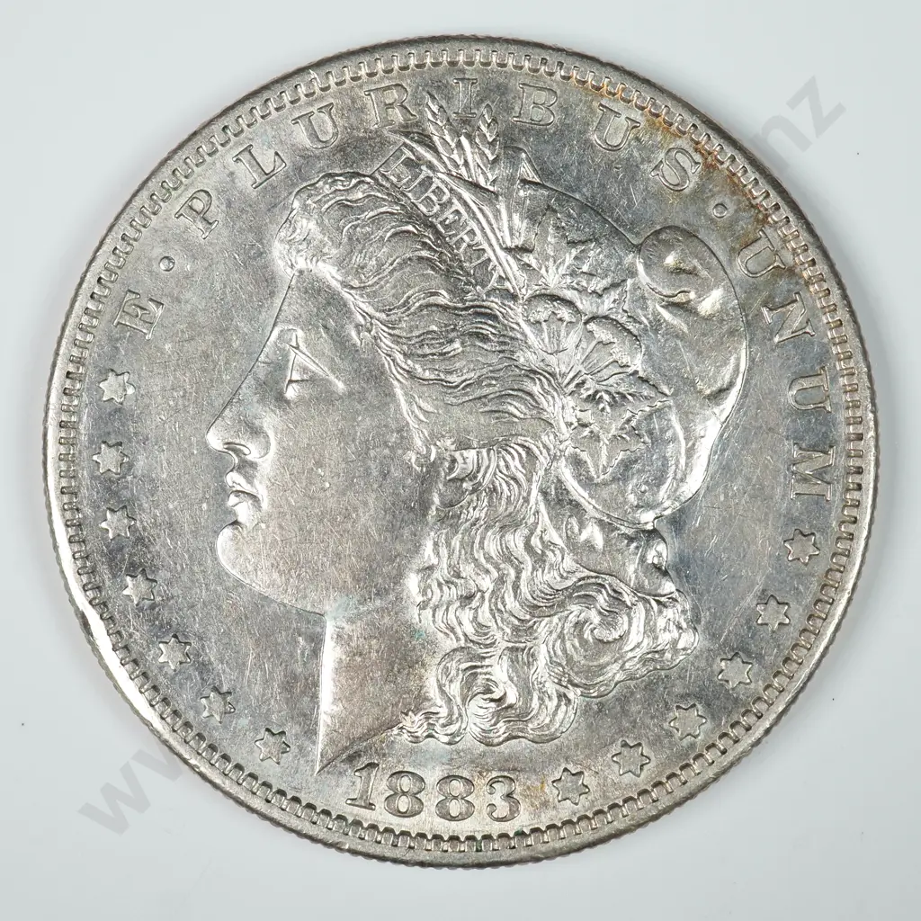 Morgan Dollar: 1883 S - Extremely Fine. C.V USD $155 ( NZD $270 ) Image 1++