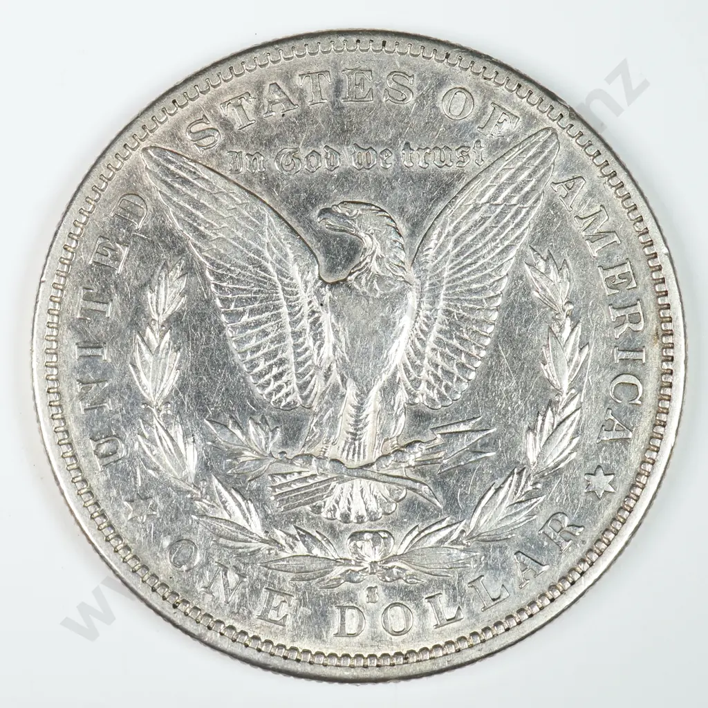 Morgan Dollar: 1884 S - Extremely Fine. C.V USD $187 ( NZD $325 ) Image 1++