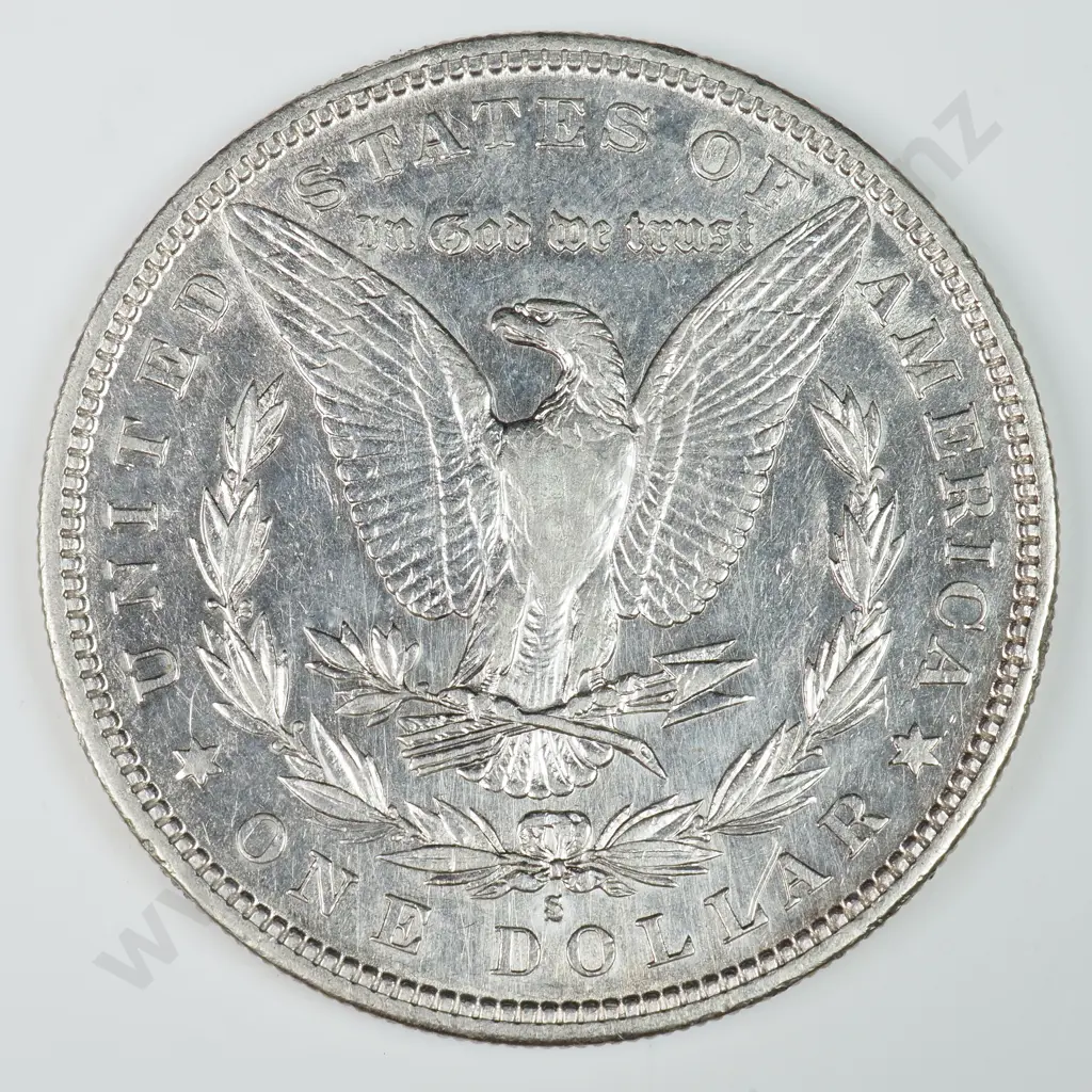 Morgan Dollar: 1885 S - Extremely Fine. C.V USD $134 ( NZD $230 ) Image 1++