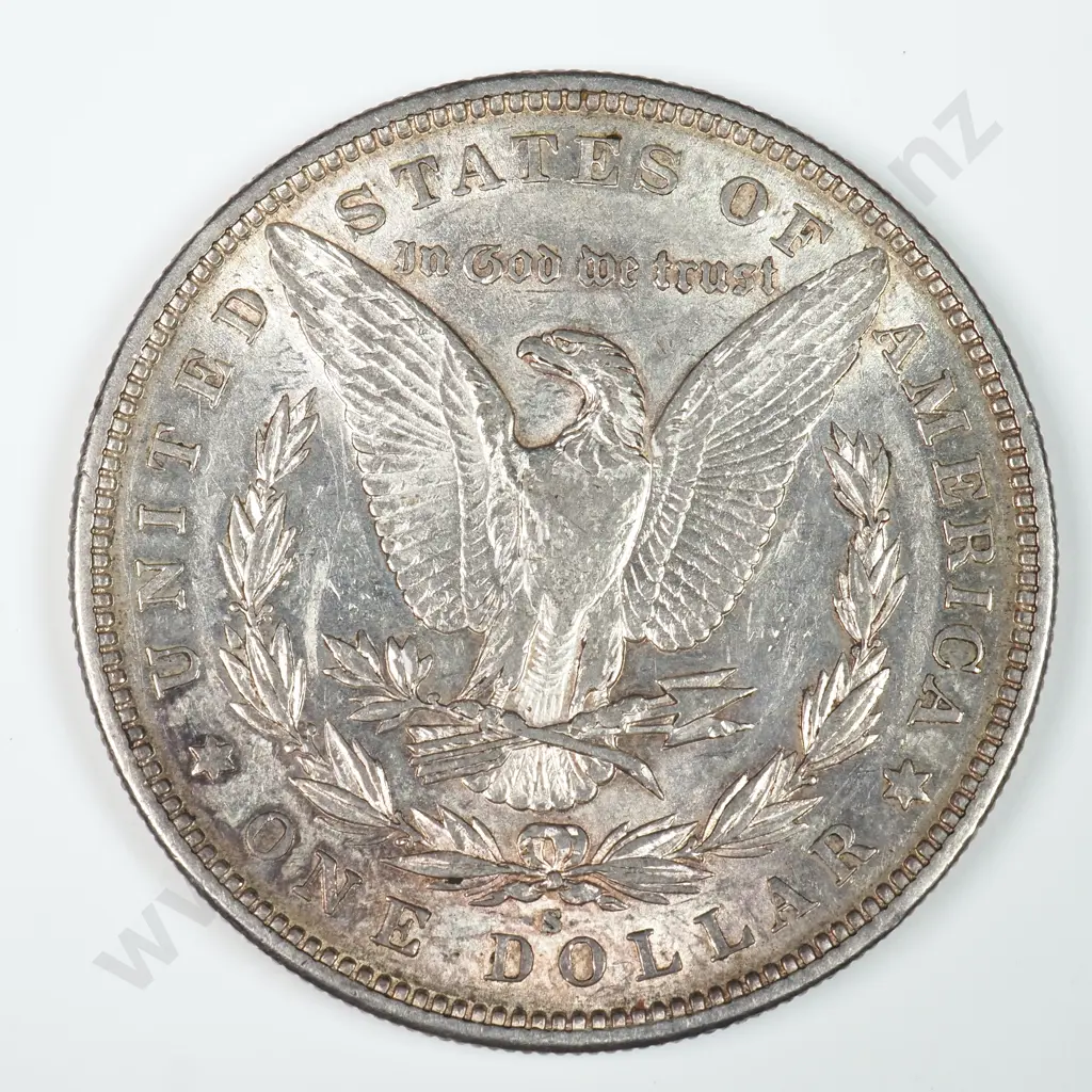 Morgan Dollar: 1888 S - Extremely Fine. C.V USD $237 ( NZD $410 ) Image 1++