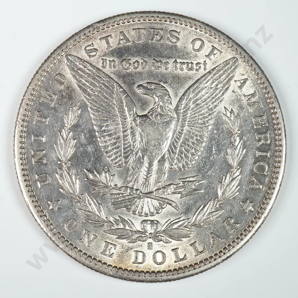 Morgan Dollar: 1889 S - Extremely Fine. C.V USD $146 ( NZD $255 ) Image 1++