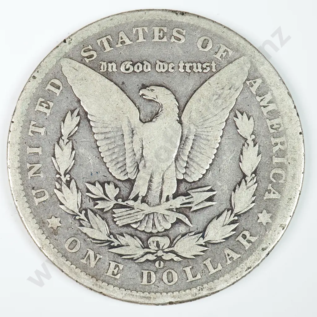 Morgan Dollar: 1895 O - Good. C.V USD $356 ( NZD $620 ) Image 1++