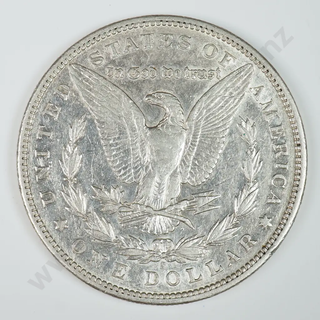 Morgan Dollar: 1899 S - Extremely Fine. C.V USD $146 ( NZD $255 ) Image 1++