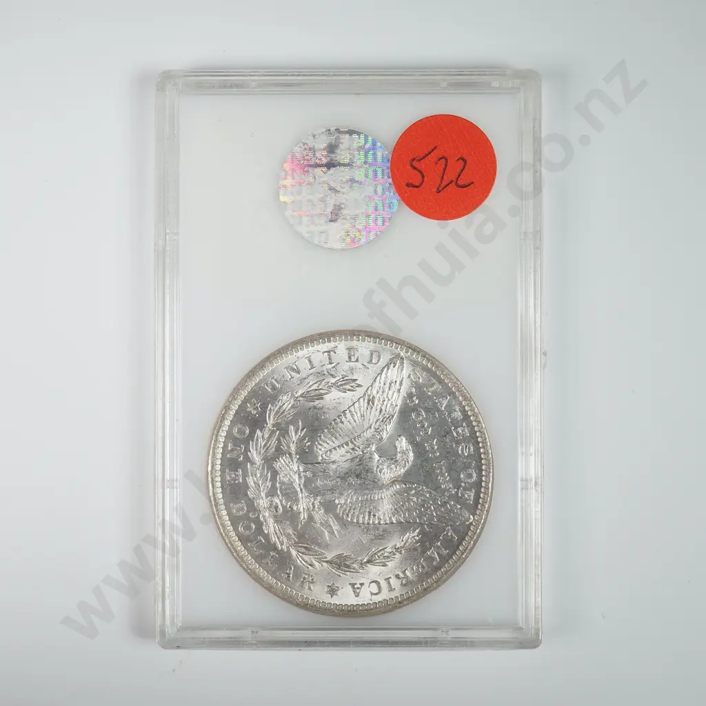 Slabbed And Graded Coin: 1883 O Dollar - MS65 C.V USD $324 ( NZD $565 ) Image 1++