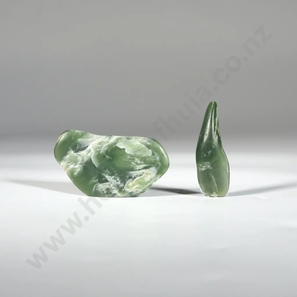 Two Pieces Of Greenstone  Image 1++