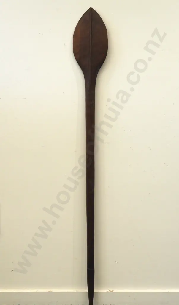 Wooden Vanuatu Paddle Club Image 1++