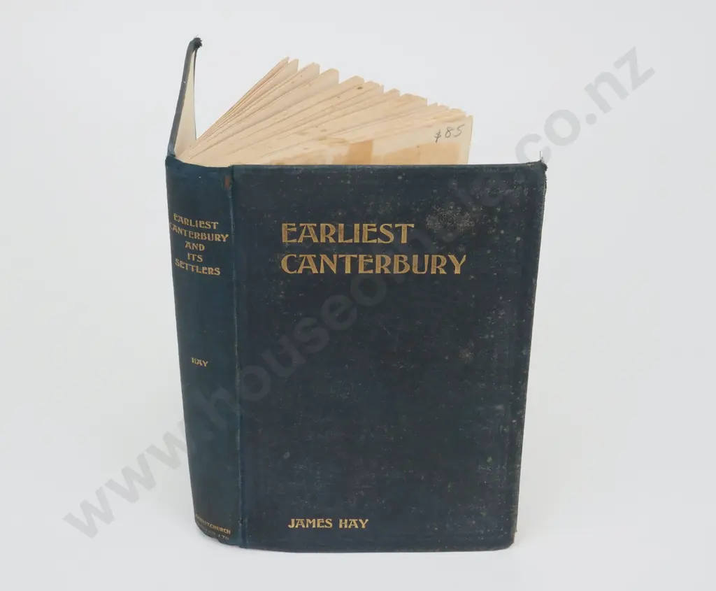 Hay, James; Earliest Canterbury Image 1++