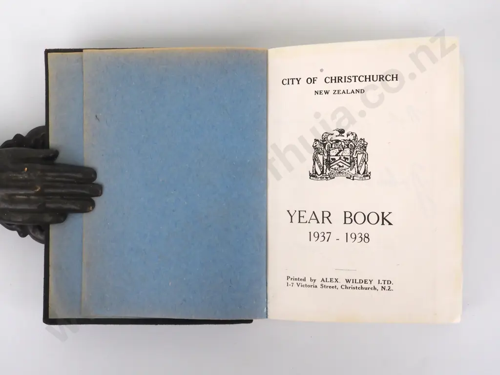 City of Christchurch, New Zealand, 1937-38 Image 1++