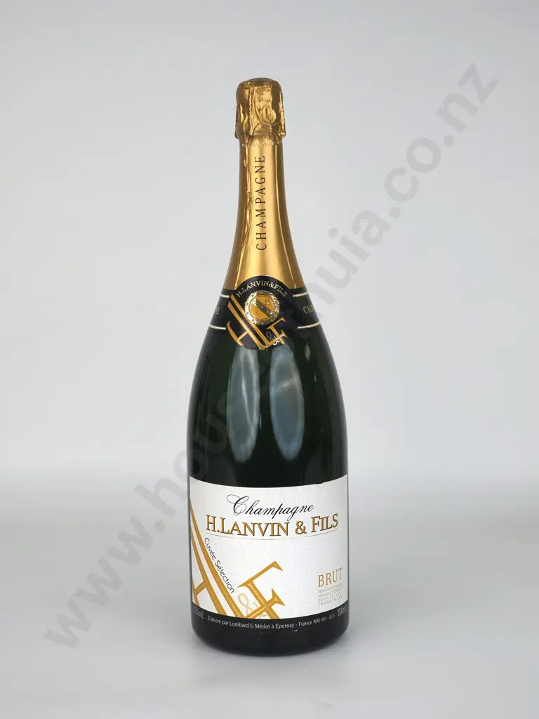 Vintage Magnum of H Lanvin & Fills Champagne Image 1++