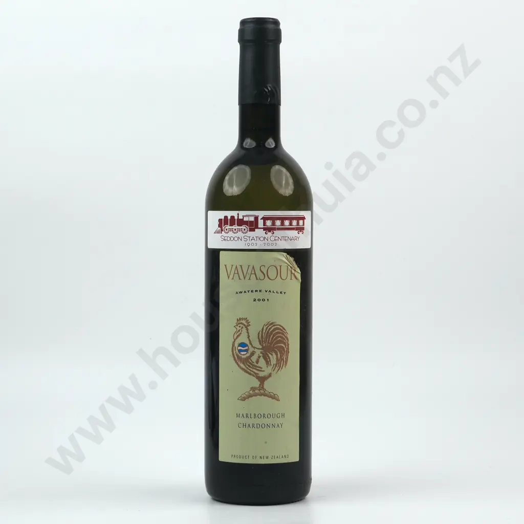 2001 Vavasour Chardonnay - Awatere River - Marlborough. Image 1++