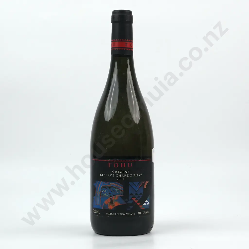 2002 Tohu Reserve Chardonnay - Gisborne. Image 1++