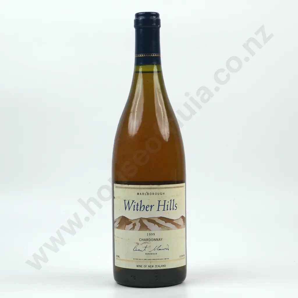1999 Wither Hills Chardonnay - Marlborough. Image 1++