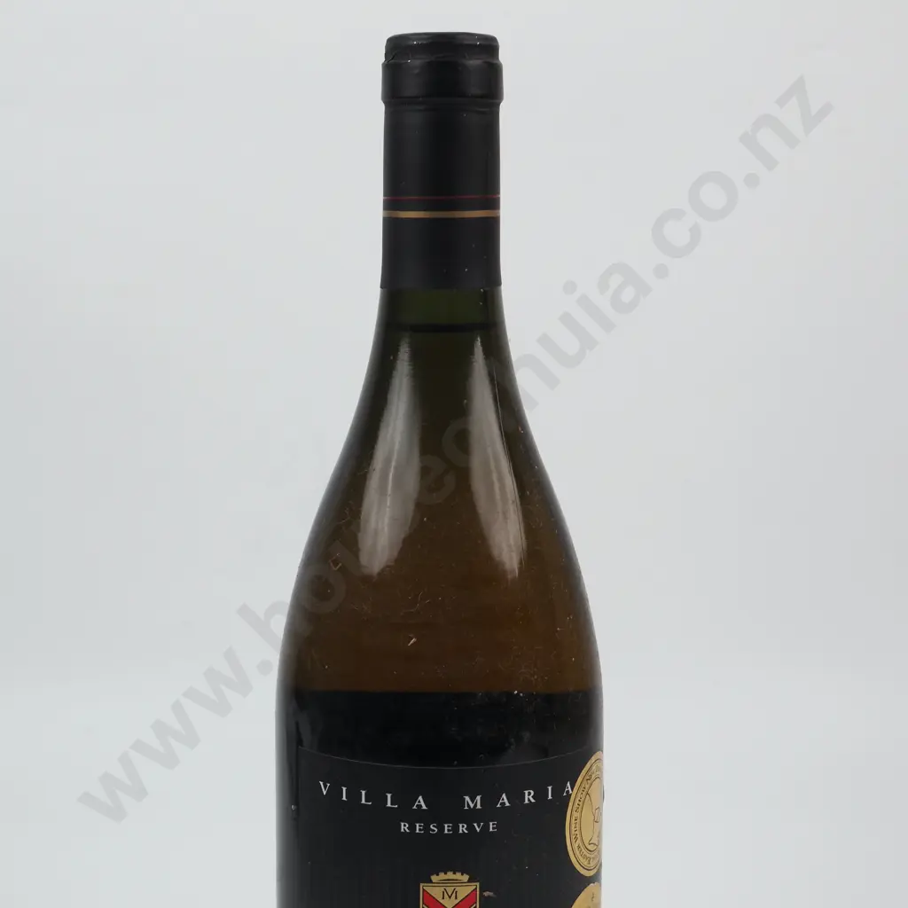 1998 Villa Maria Reserve Chardonnay - Marlborough. Image 1++