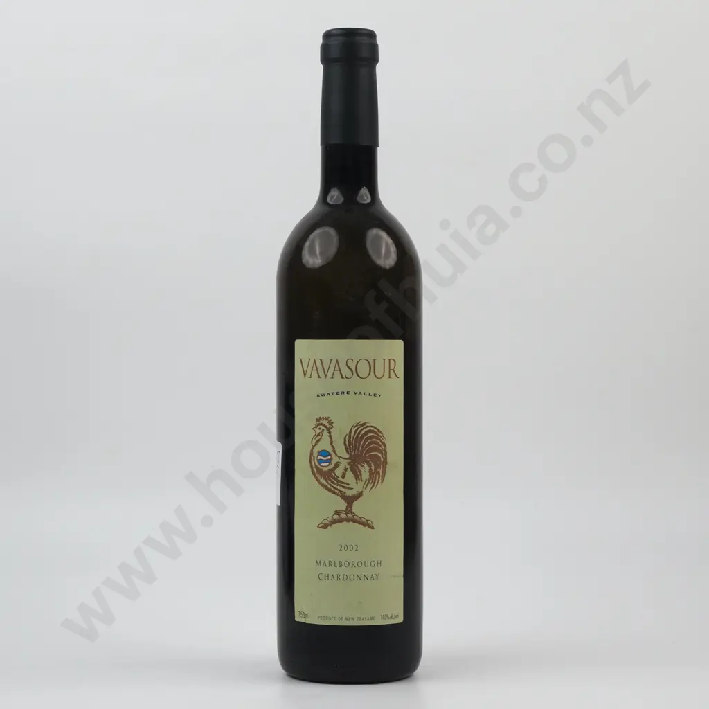 2002 Vavasour Awatere Valley Chardonnay - Marlborough. Image 1++