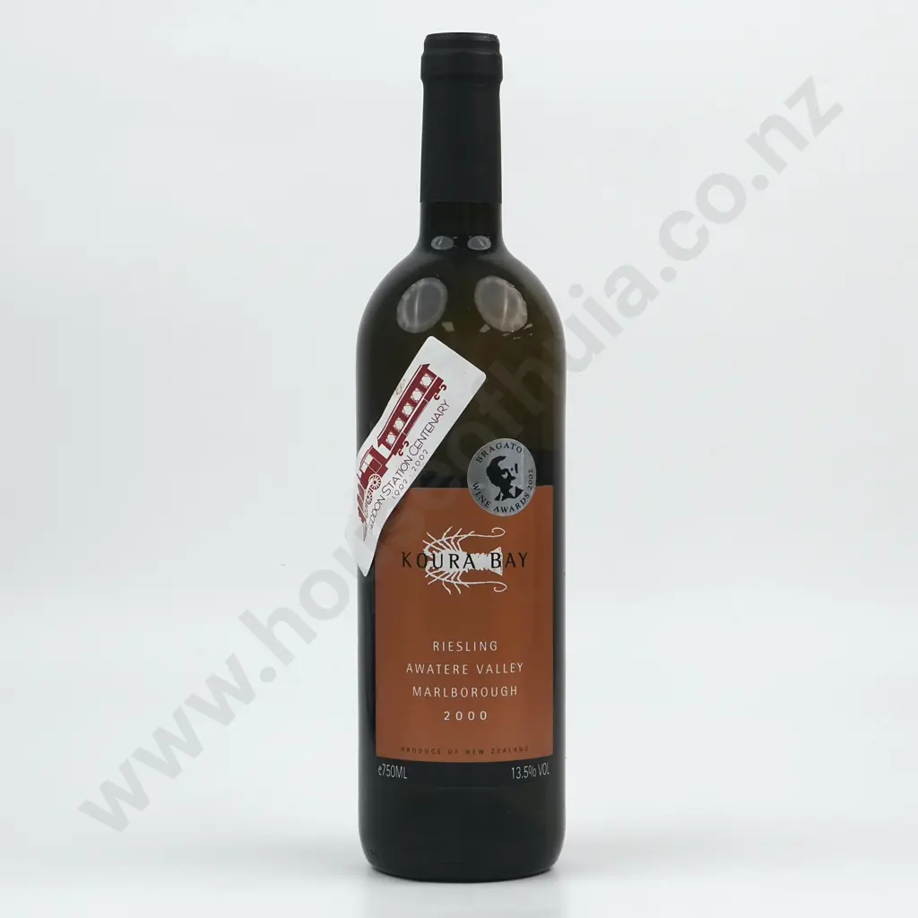 2000 Koura Bay Riesling Awatere Valley - Marlborough Image 1++