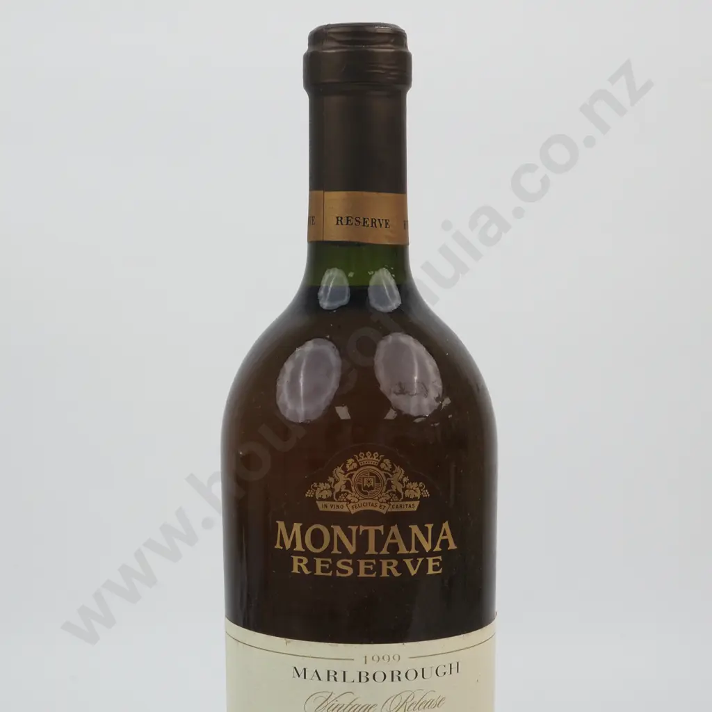 1999 Montana Vintage Reserve Riesling - Marlborough. Image 1++