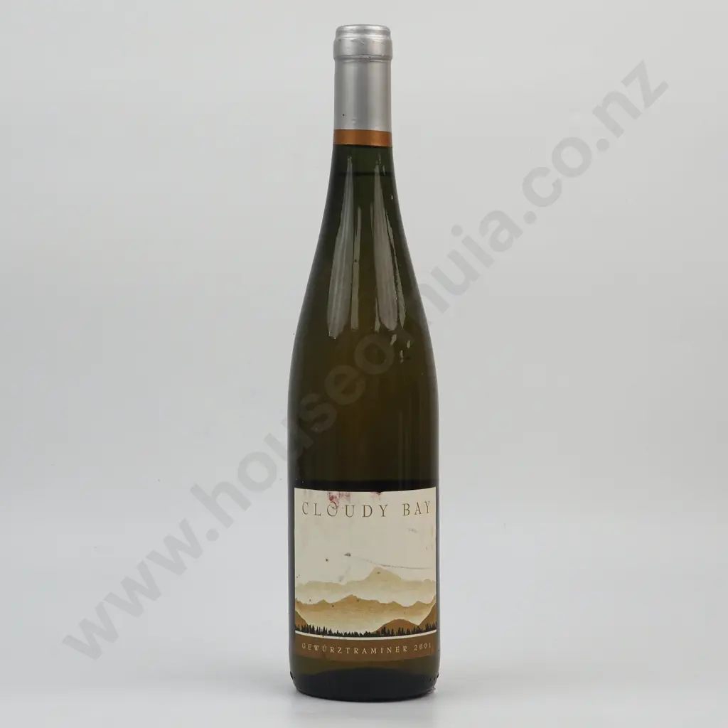 2001 Cloudy Bay Gewürztraminer - Marlborough. Image 1++