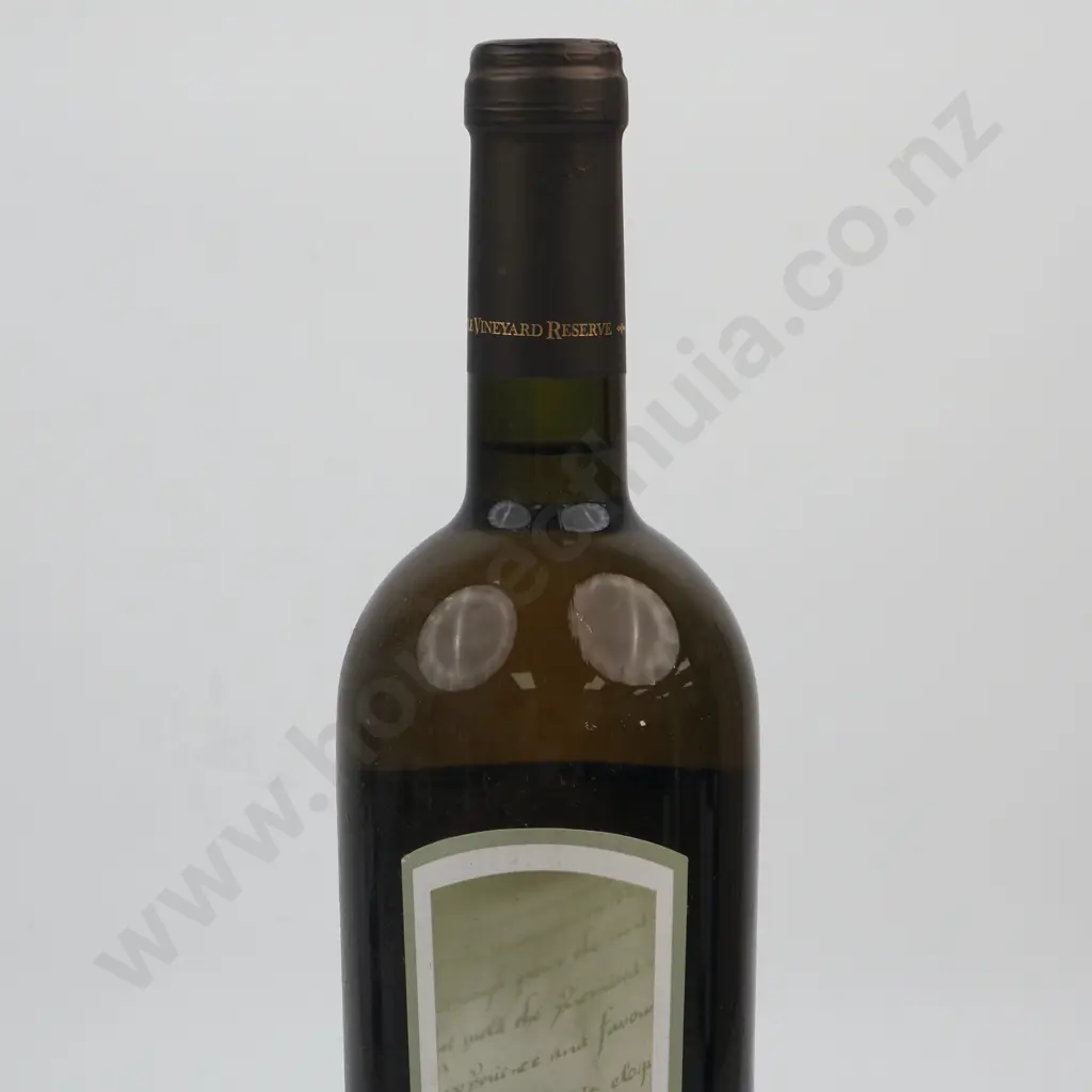 2001 Whitehaven Single Vineyard Reserve Pinot Gris - Marlborough. Image 1++