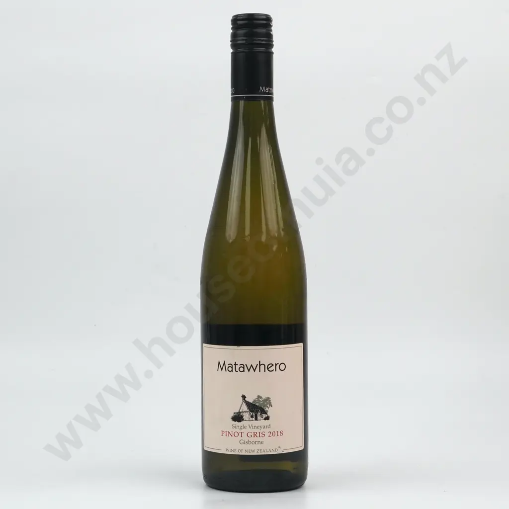2019 Matawhero Single Vineyard Pinot Gris - Gisborne. Image 1++
