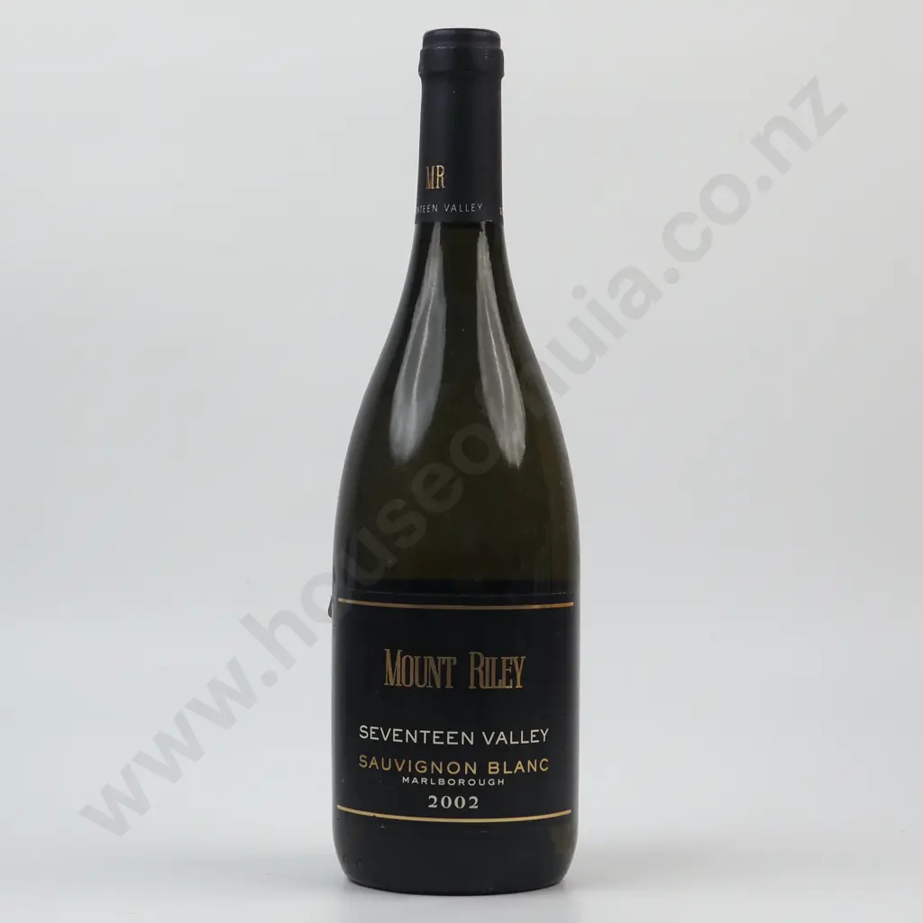 2002 Mount Riley Seventeenth Valley Sauvignon Blanc - Marlborough. Image 1++