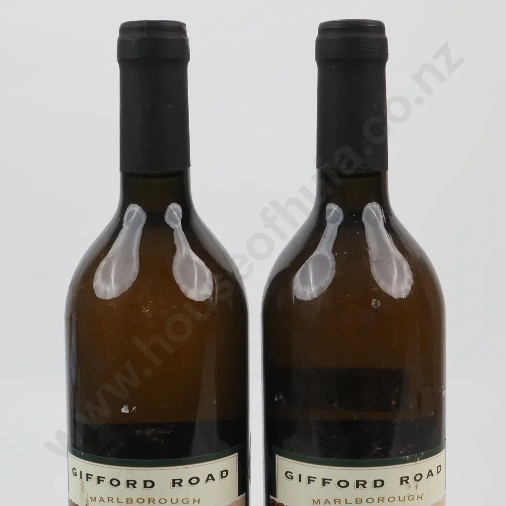 Two Bottles 2002 Gifford Road Sauvignon Blanc- Marlborough. Image 1++