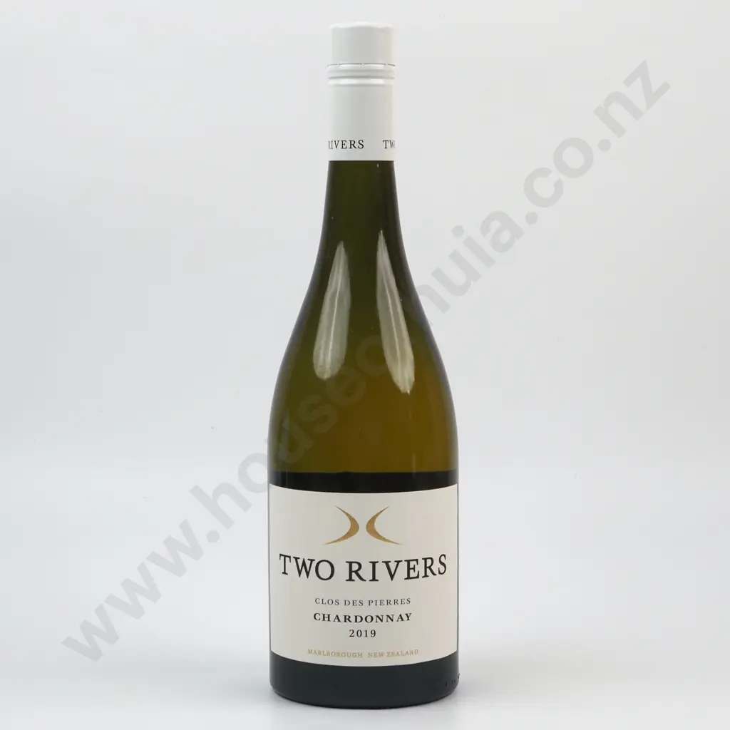 2019 Two Rivers Clos Des Pierre's Chardonnay. Marlborough, New Zealand. Image 1++