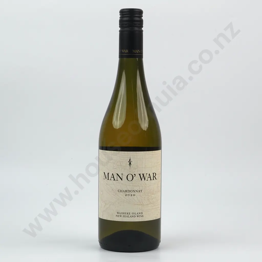 2020 Man O' War Chardonnay. Waiheke Island, New Zealand. Image 1++