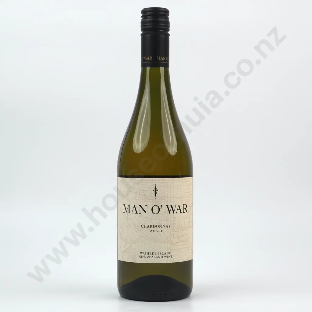 2020 Man O' War Chardonnay. Waiheke Island, New Zealand. Image 1++