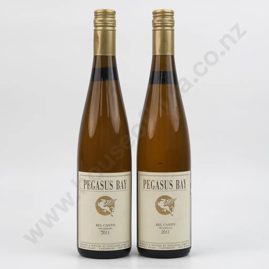 Pair of Pegasus Bay Bel Canto Dry Riesling, 2011 Image 1++