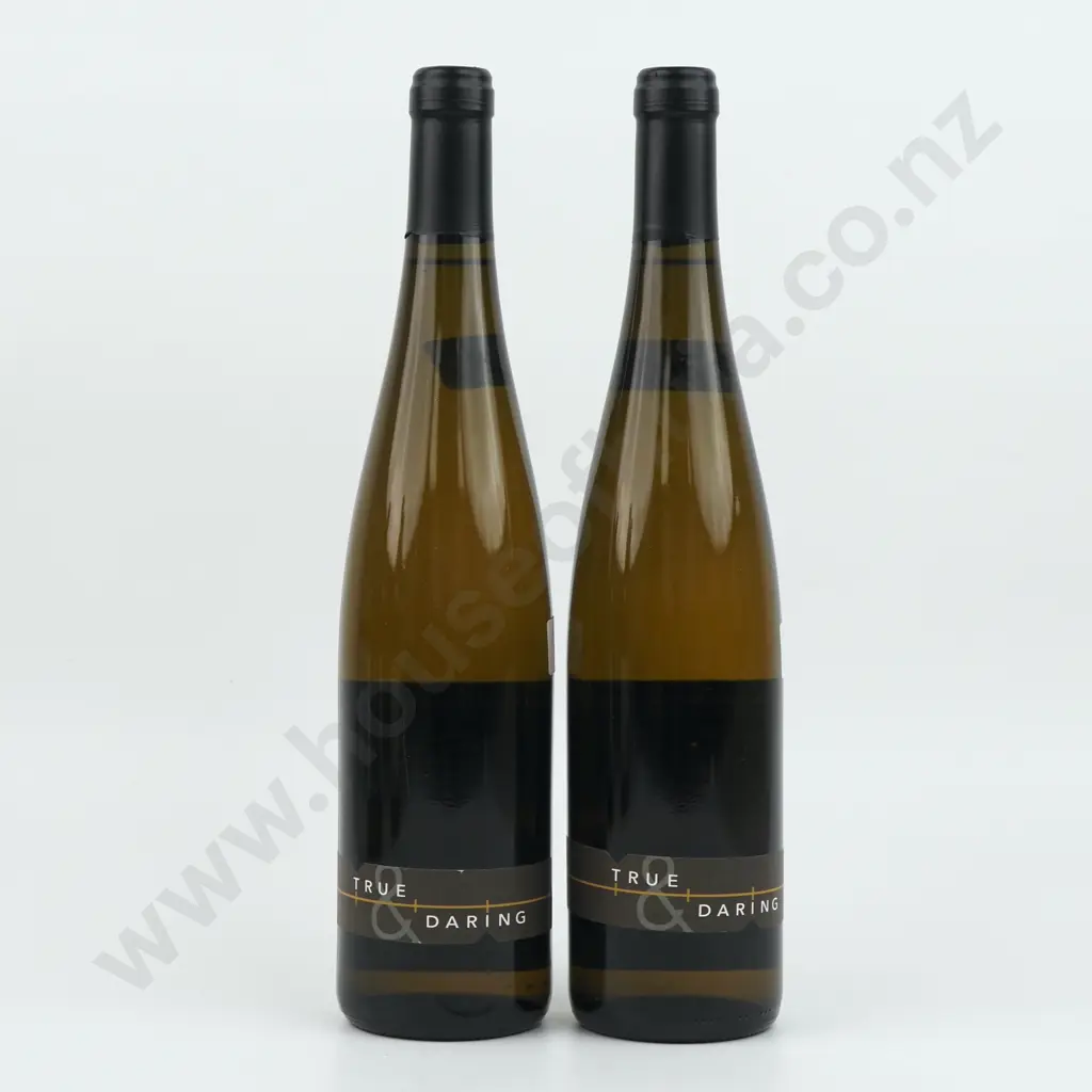 Two Bottles 2023 True & Daring  Riesling - Canterbury. Image 1++