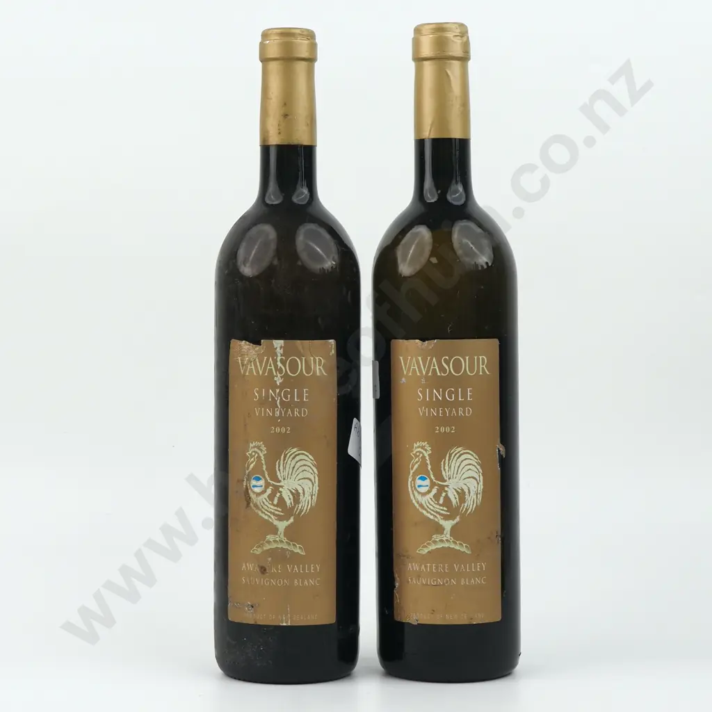 Two Bottles Vavasour Single Vineyard Sauvignon Blanc - Awatere Valley, Marlborough. Image 1++