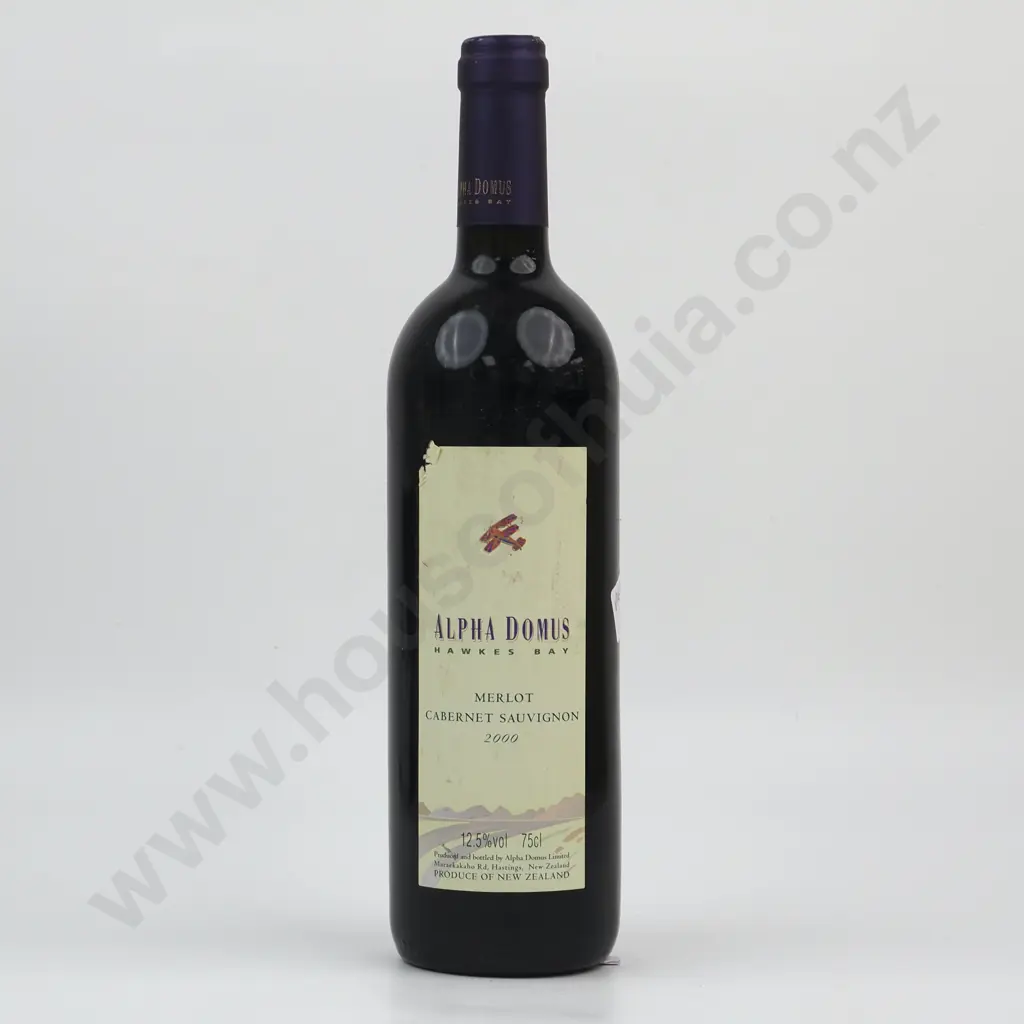 2000 Alpha Domus The Navigator Merlot/Cabernet Sauvignon - Hawkes Bay. Image 1++