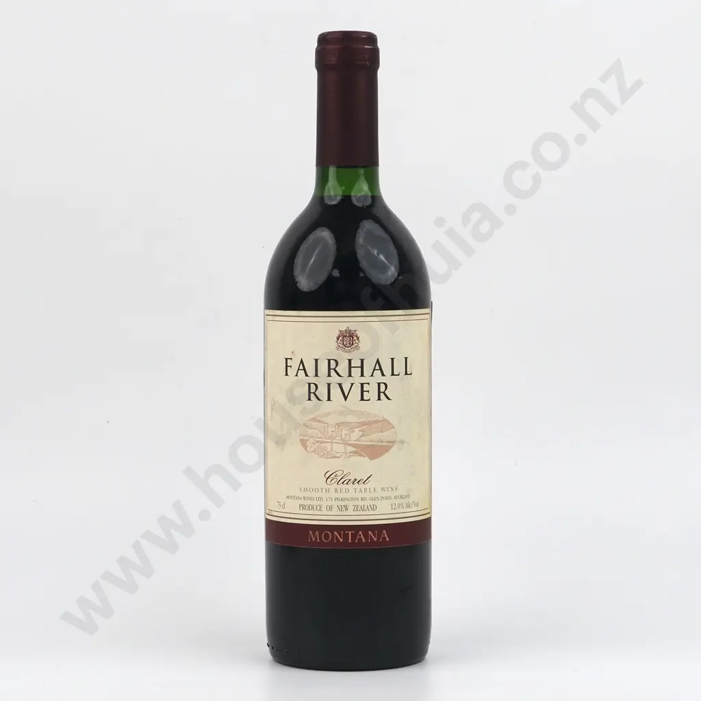 Montana Wines Fairhall River Claret. Image 1++