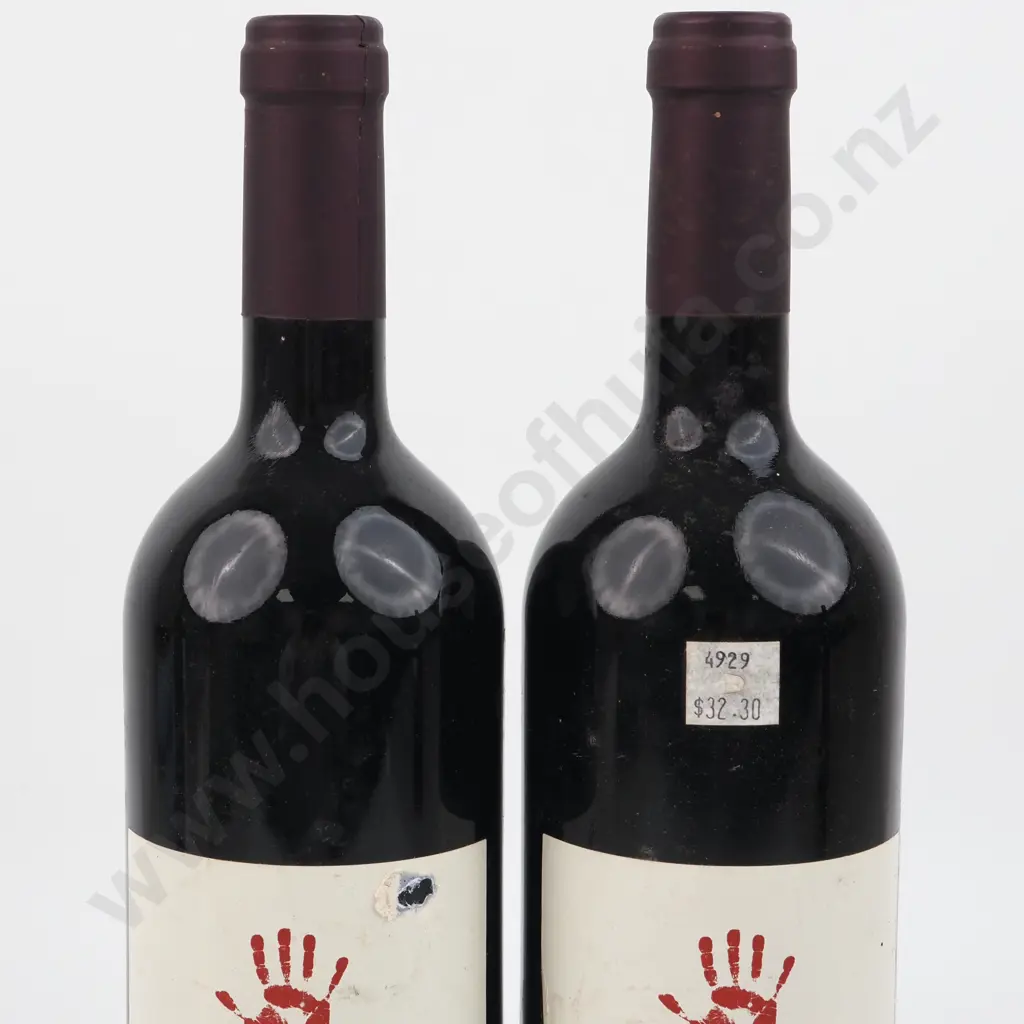 Two Bottles 1998 Seresin Malbec - Marlborough. Image 1++